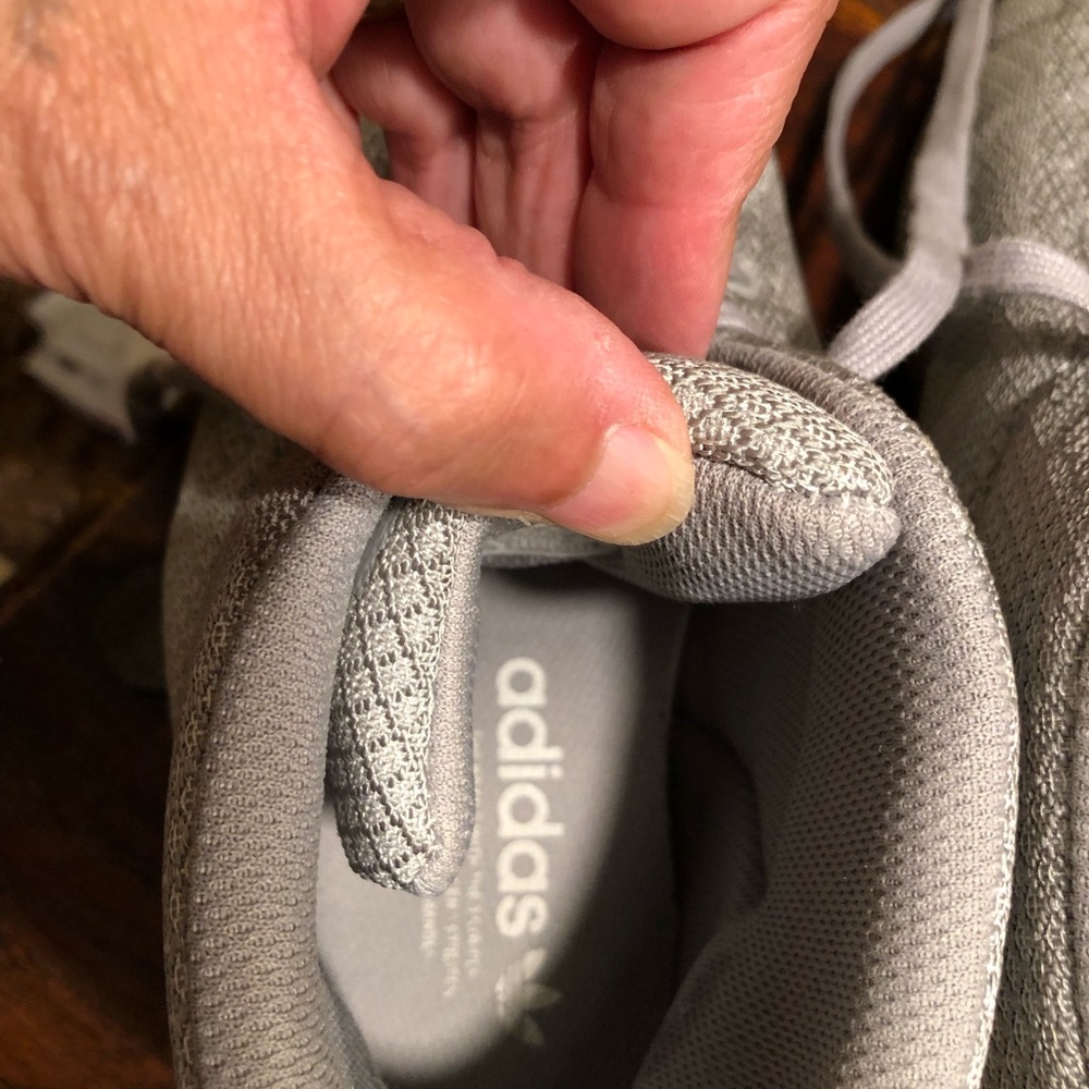 Adidas Pro Model Solid Gray Hightop Basketball Sh… - image 6